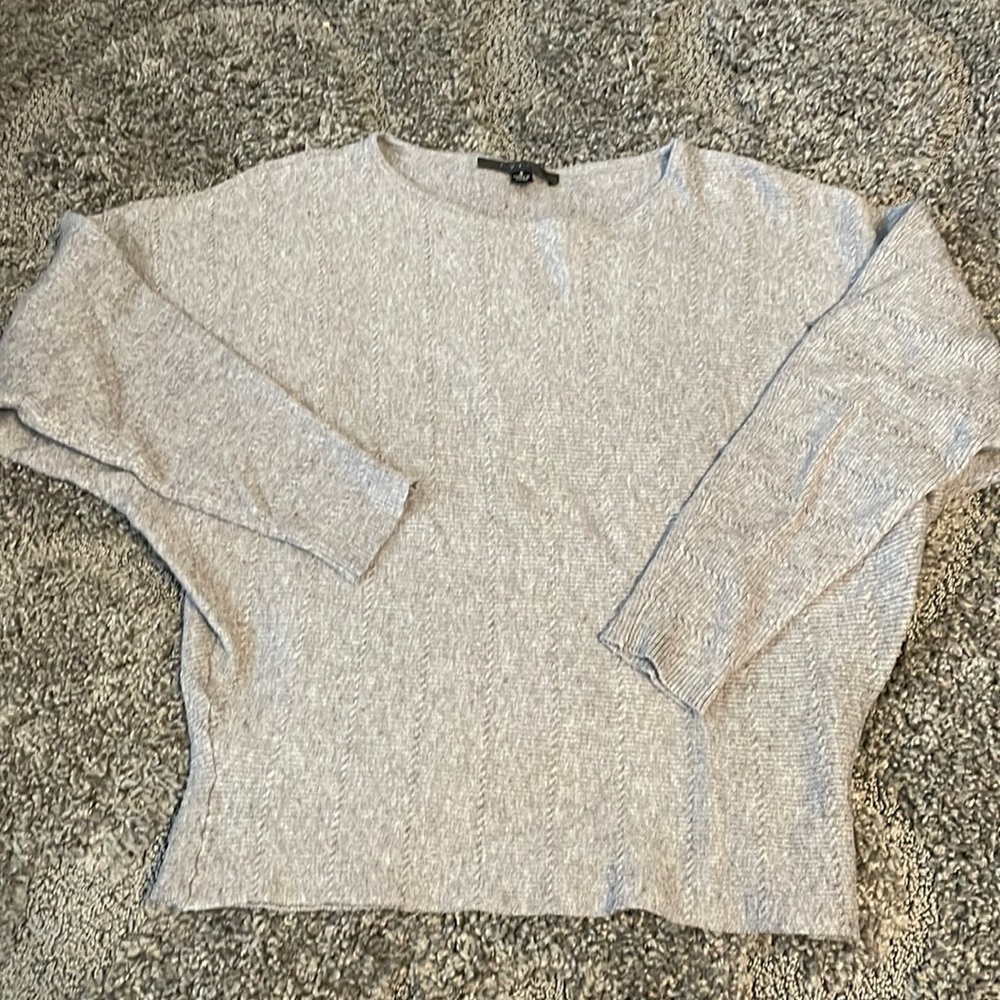 Gray sweater